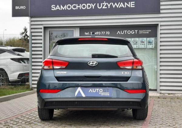 Hyundai I30 cena 65900 przebieg: 62958, rok produkcji 2022 z Dobiegniew małe 379